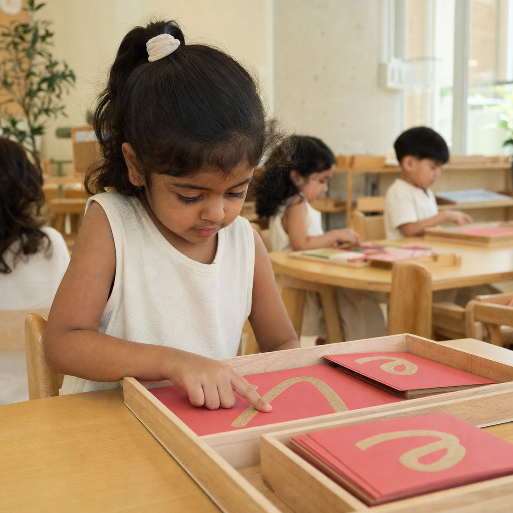 Language Montessori area