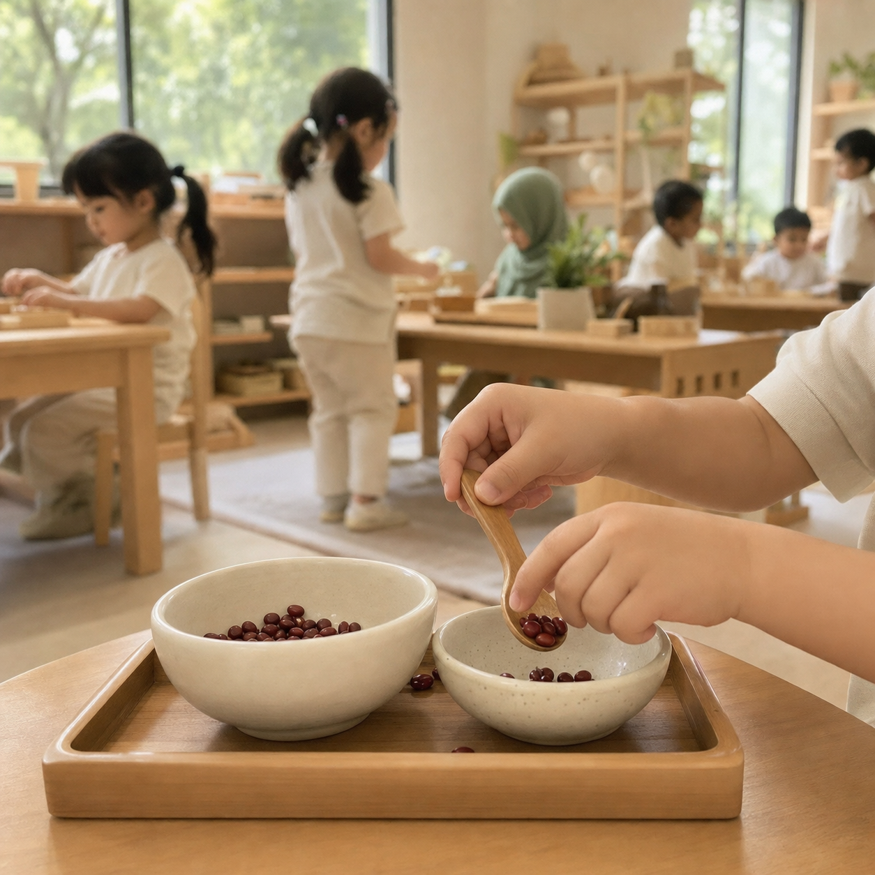 Practical Life Montessori area